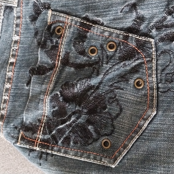 French Connection Denim - French connection  FCUK EMBROIDERED jeans